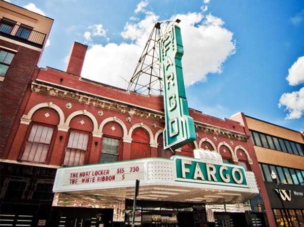 Fargo Theatre exterior and marquee