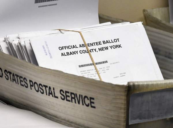 Republican challenge to New York's mail voting expansion reaches state's highest court