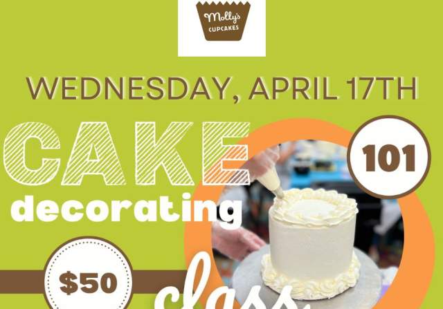 Cake Decorating Class by Molly's Cupcakes