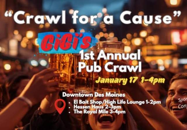 1st Annual "Crawl for a Cause" Pub Crawl