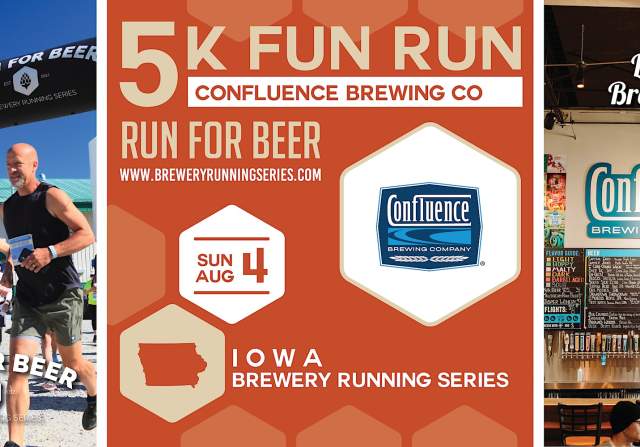 5k Beer Run x Confluence Brewing Company | 2024 Iowa Brewery Running Series