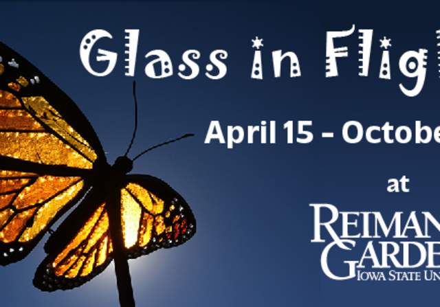 Art Exhibit: Glass in Flight at Reiman Gardens