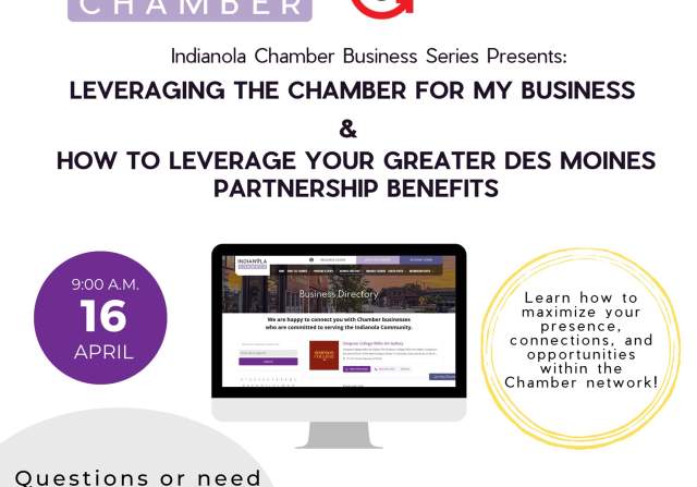 Indianola Chamber Business Series