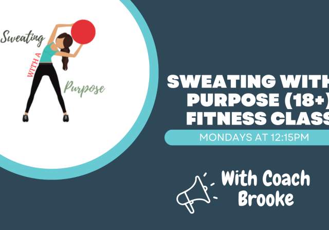 Free Fitness Classes - Sweating with a Purpose (18+)