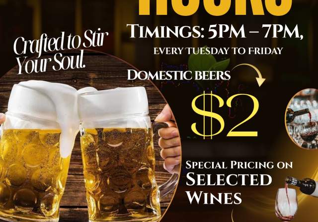 Happy Hour @ RedChillez