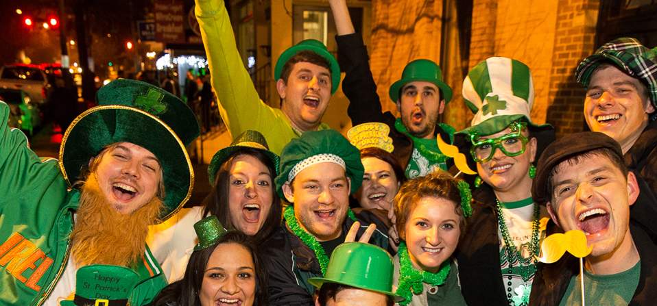 St. Patrick's Day in Trolley Square