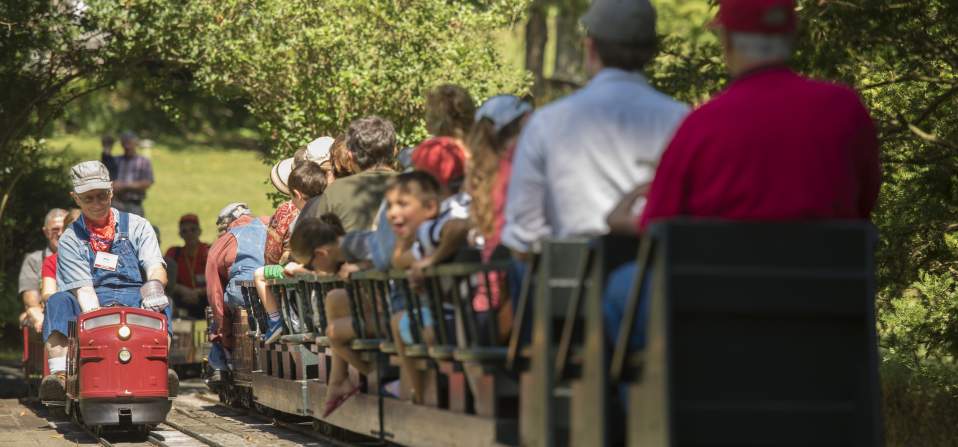 Train Day at the Marshall Steam Museum