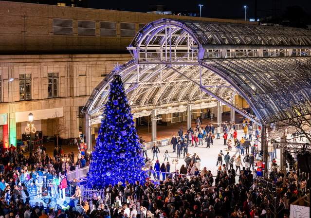 Reston Town Center Christmas Tree - Holidays - Winter