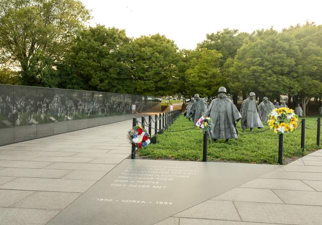 Korean War Veterans Memorial - Washington DC - April Greer