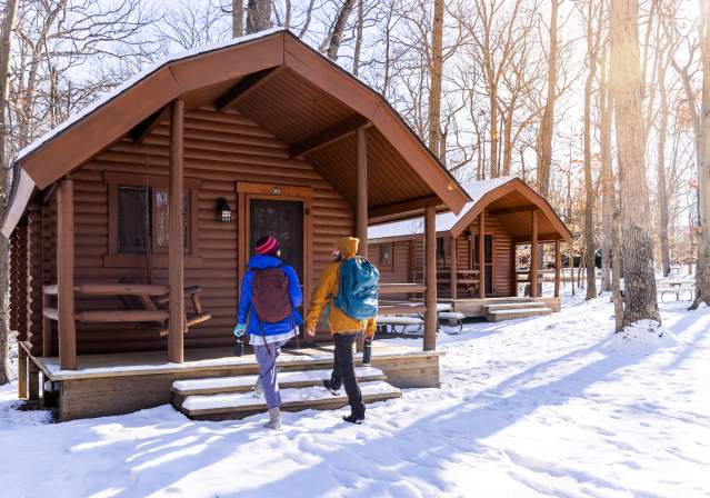 Bull Run Regional Park Campground - Camping - Centreville - Snow