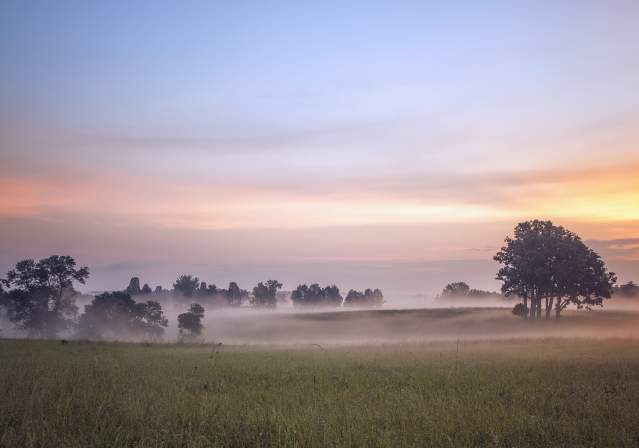 Manassas National Battlefield Park - Sunset - Civil War
