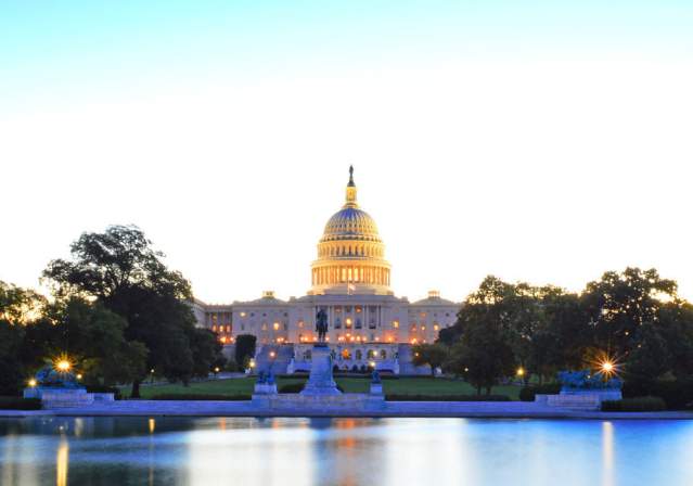 Capitol Building at Sunset