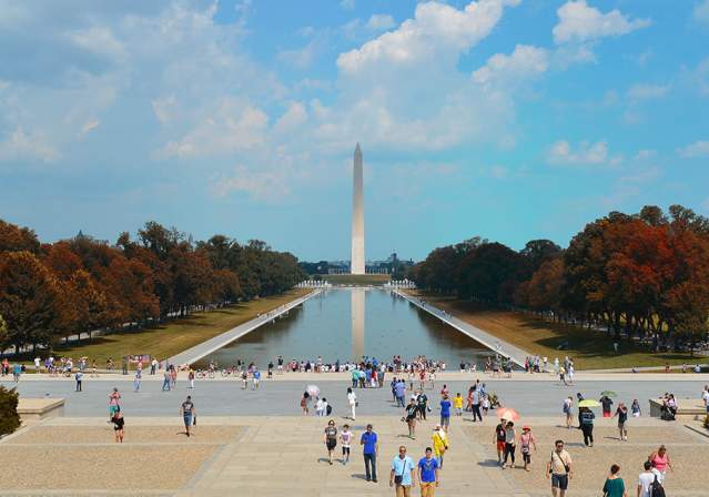 Washington Monument Fall