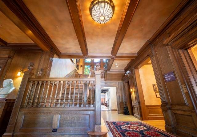 Historic Sawyer Home and Tiffany Studios Interiors in Oshkosh, WI