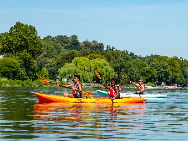 Kayakers