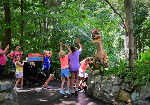Dinosaur Fun at Roger Williams Park Zoo