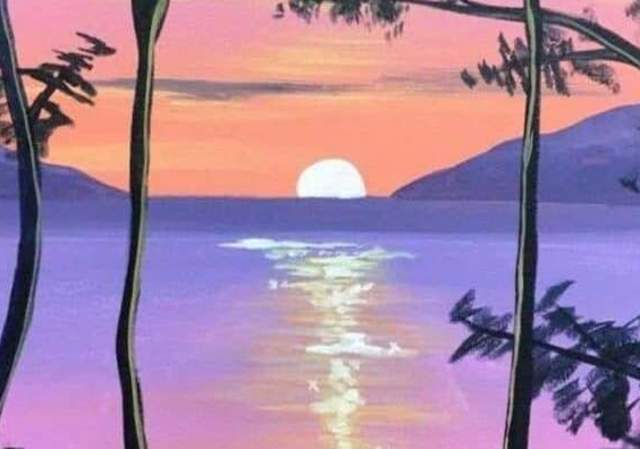 Lakeside Dusk - Painting Class