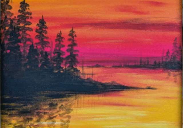 Lakeside Sunset- Painting Class