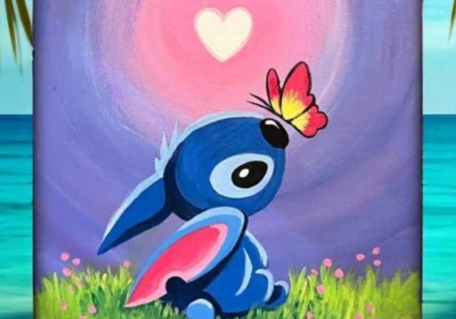 Ohana Kisses  - Pizza and Painting Class