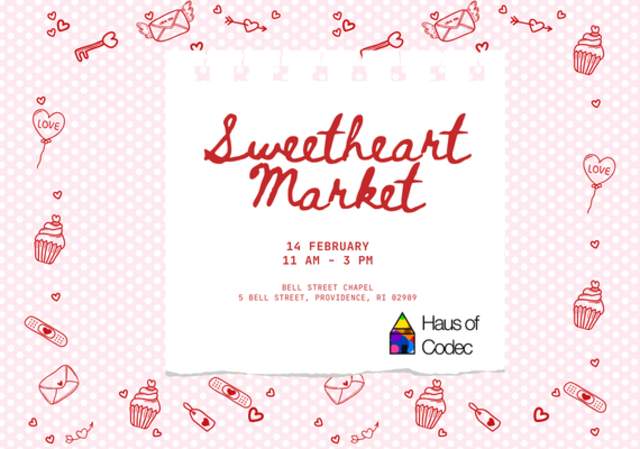 Haus of Codec Sweetheart Market at Bell Street Chapel
