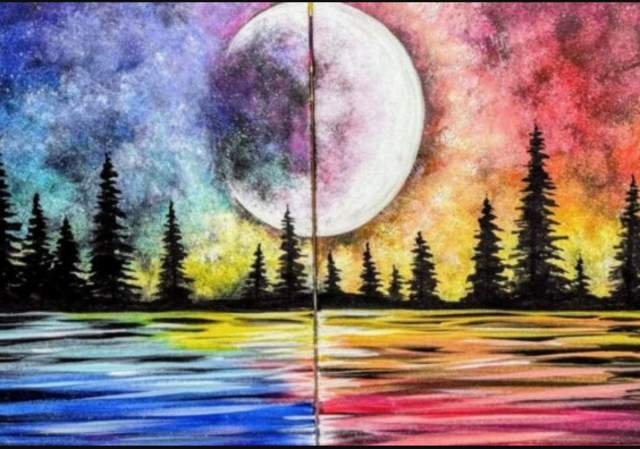 Galactic Night (Couples Session ) - Painting Class