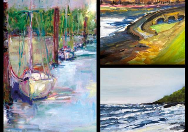 Acrylic Painting at Blithewoldwith Artist/Instructor Joanne Murrman, BFA, M.Ed.