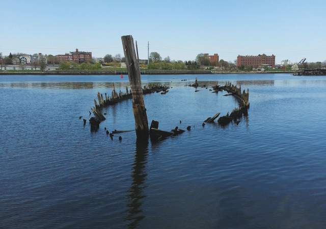Boat Tour of RI's Largest Ship Graveyard