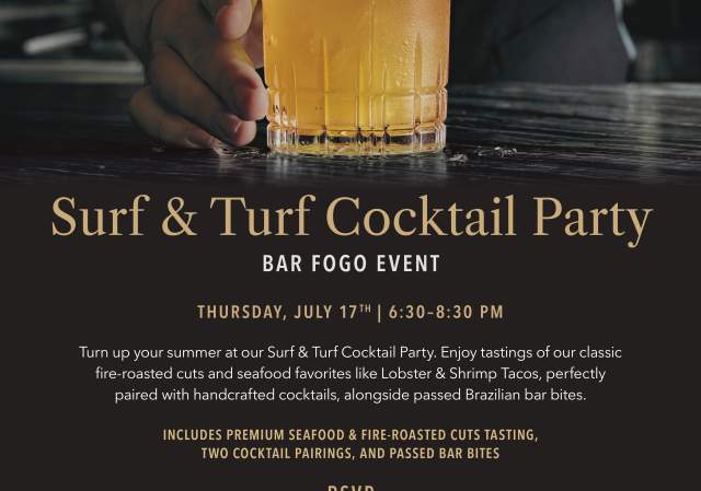Surf & Turf Cocktail Party