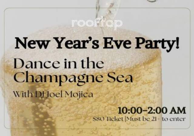 Champagne Sea: New Years Eve 2026 Dance Party