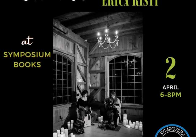 Live Music! Joe Sabourin & Erica Risti at Symposium Books