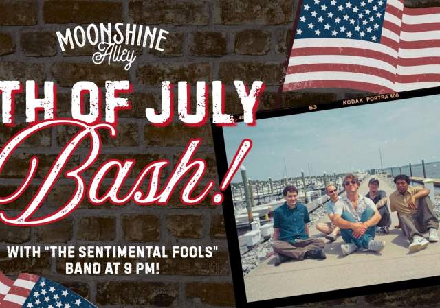 4th of July Bash with The Sentimental Fools Band!