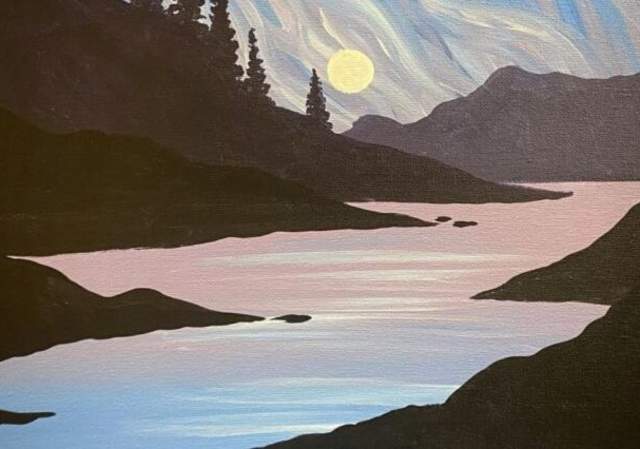 Arctic Cove - Painting Class