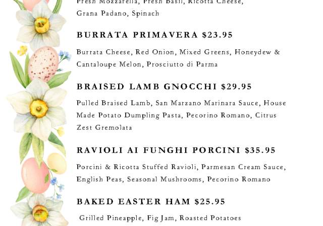 Easter at Bar Lino