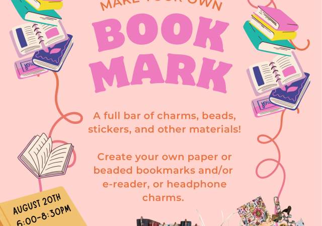 Pause the Page: Book Mark Making Event