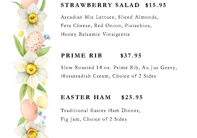 Easter at Crow's Nest