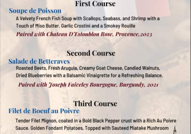 Le Festin des Vins: A French Culinary Journey
