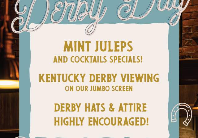 Derby Day at Moonshine Alley!