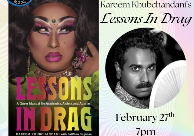 Kareem Khubchandani's "Lessons in Drag"