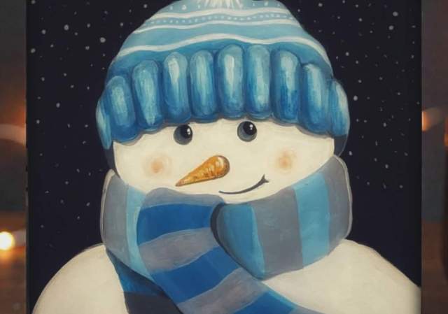 Frosted Friend - Painting Class