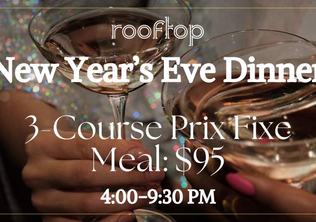New Year's Eve 3-Course Prix Fixe Dinner