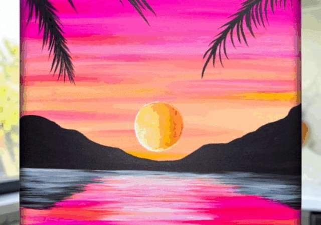 Island Escape - Painting Class
