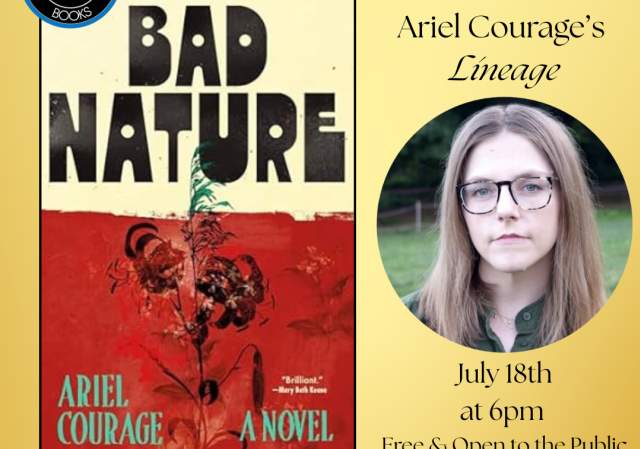 Author Event! Ariel Courage's "Bad Nature"