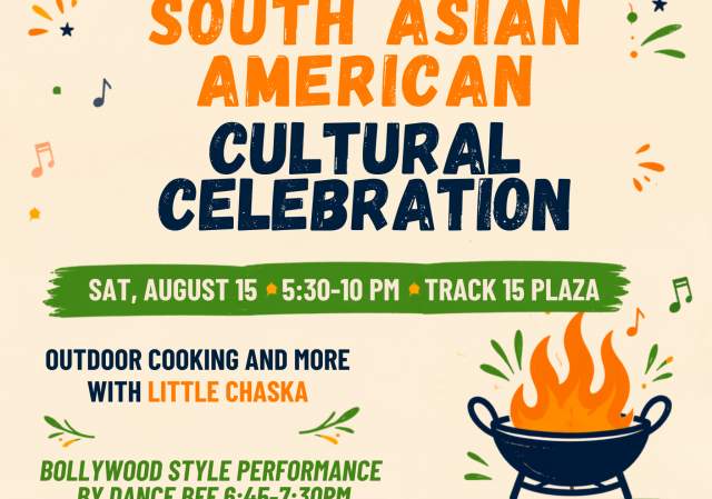 Track 15 to Host a South Asian-American Cultural Experience on August 15th
