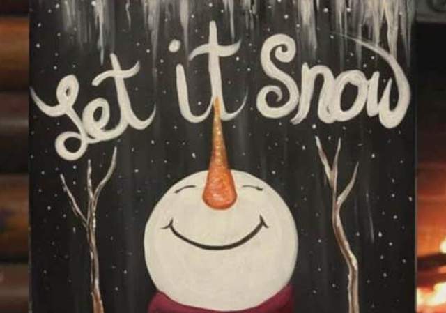 Let It Snow (All Ages) - Painting Class