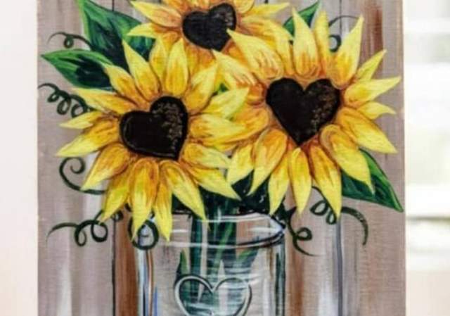 Love In Bloom -  Painting Class