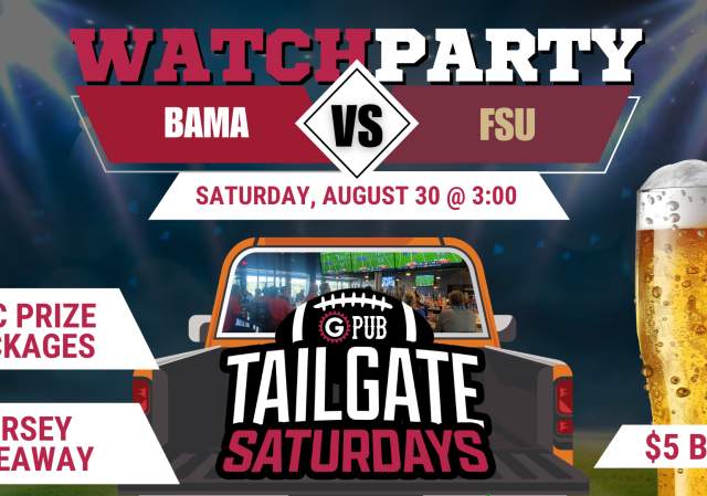 Watch Party: Alabama vs Florida State