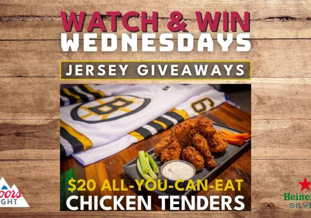 All-You-Can-Eat Chicken Tenders & Jersey Giveaway!