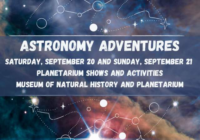 Astronomy Adventures Weekend 2025