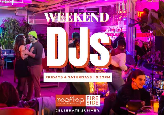 Weekend DJs on the Rooftop