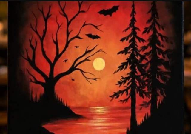 Twilight Fright - Painting Class